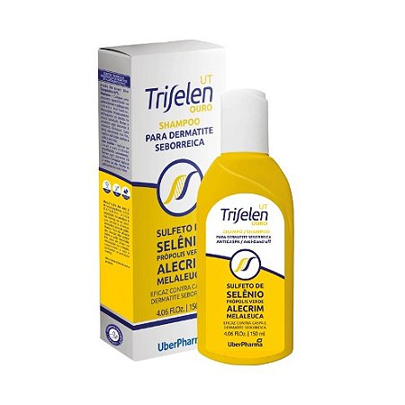 TRISELEN UT OURO SHAMPOO DERMATITE SEBORREICA 150ML SULFETO SELÊNIO