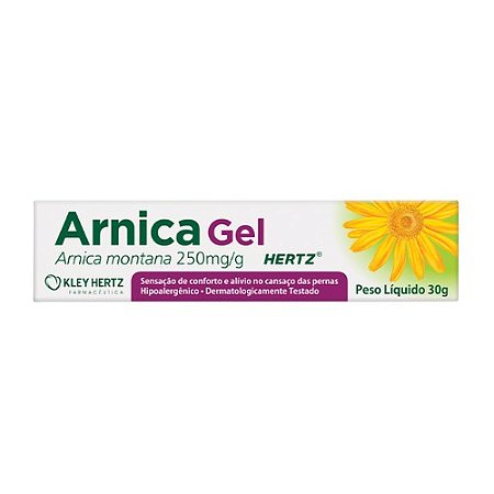 ARNICA MONTANA 250MG/G GEL HERTZ 30G.