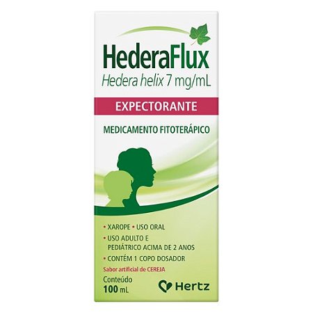 HEDERAFLUX 7MG/ML HEDERA HELIX XAROPE EXPECTORANTE 100ML SB.CEREJA