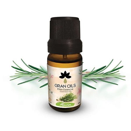 ÓLEO ESSENCIAL GRAN OILS AROMATERAPIA 10ML ALECRIM NATUREZA QUE TRANSFORMA