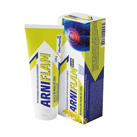ARNIFLAM GEL ARNICA DO MATO EF 10% C/MENTOL E CÂNFORA 120G