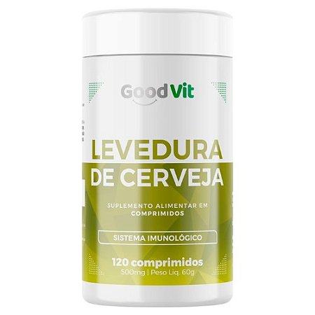 LEVEDURA DE CERVEJA 500MG C/120 GOODVIT COMPRIMIDOS