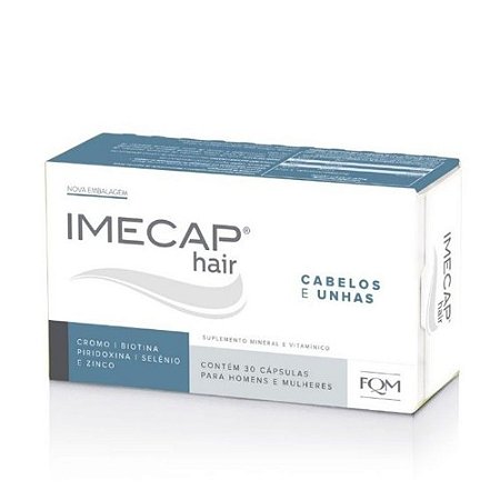 IMECAP HAIR SUPLEMENTO ALIMENTAR C/30 CÁPSULAS