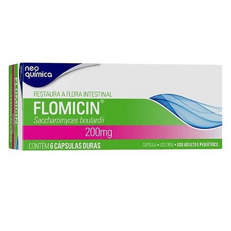 FLOMICIN 200MG C/6 CÁPSULAS DURAS
