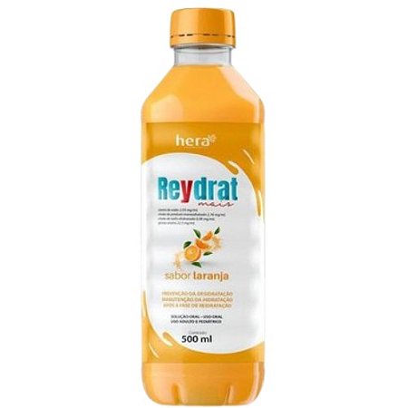 REYDRAT MAIS SUPLEMENTO HIDROELETROLÍTICO 500ML SABOR LARANJA