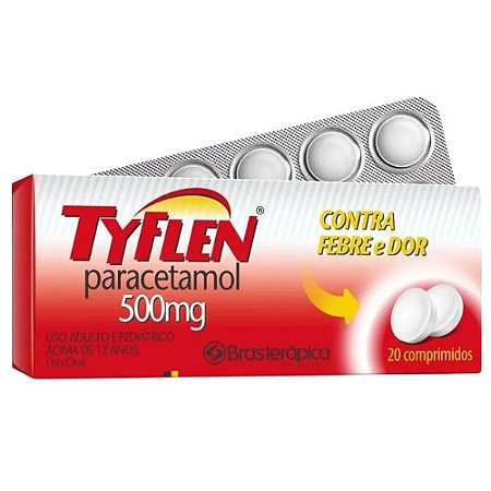 TYFLEN 500MG C/20 COMPRIMIDOS PARACETAMOL
