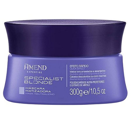 MÁSCARA MATIZADORA AMEND EXPERTISE SPECIALIST BLONDE 300G.