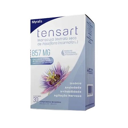 TENSART 857MG C/30 COMPRIMIDOS REVESTIDOS ( PASSIFLORA INCARNATA )
