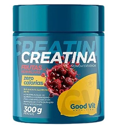 CREATINA 5000 GOODVIT SUPLEMENTO ALIMENTAR 300G. SB.FRAMBOESA