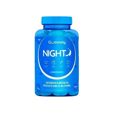 GUMMY ORIGINAL NIGHT MELATONINA C/30 GOMAS SB.FRAMBOESA