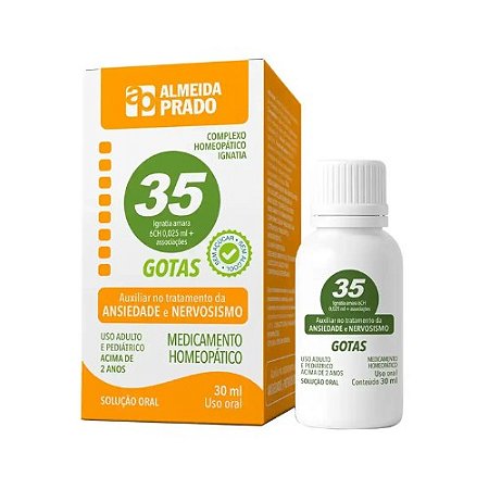 COMPLEXO Nº35 GOTA C/30ML ( IGNATIA AMARA )