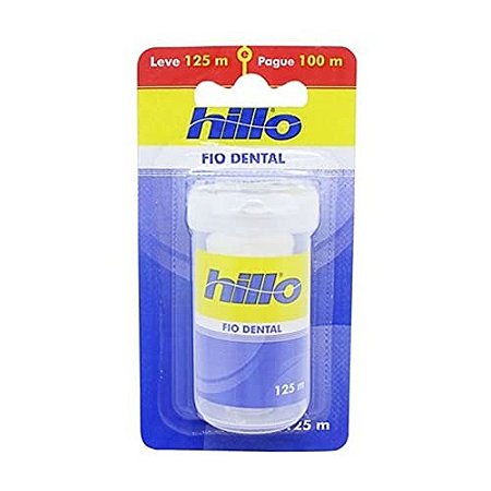 FIO DENTAL HILLO LEVE 125M E PAGUE 100M