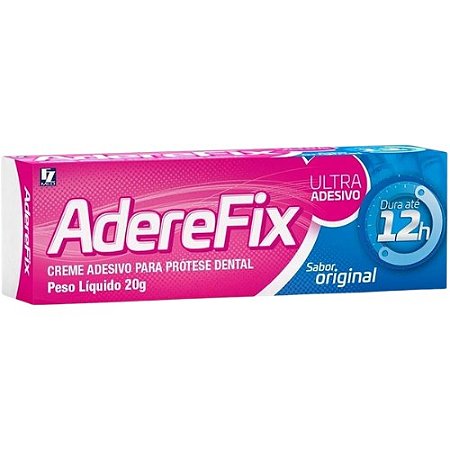 ADEREFIX ULTRA ADESIVO CREME PROTESÉ DENTAL 12H 20G. SB.ORIGINAL