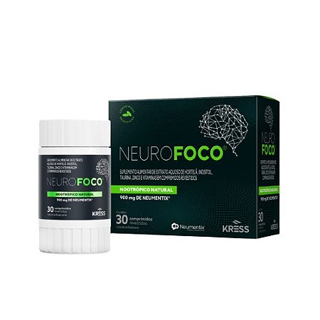 NEUROFOCO SUPLEMENTO ALIMENTAR 900MG NEUMENTIX C/30 COMP.REVEST.