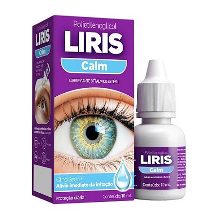 LIRIS CALM LUBRIFICANTE OFTÁLMICO 10ML ( POLIETILENOGLICOL )