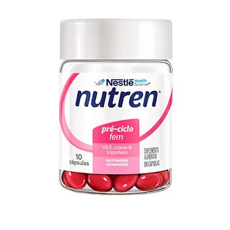 NUTREN PRÉ-CICLO FEM SUPLEMENTO ALIMENTAR C/10 CÁPSULAS