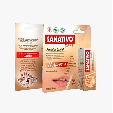 SANATIVO CARE PROTETOR LABIAL 4G