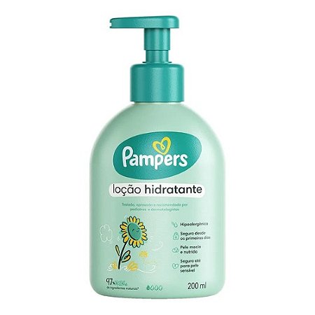 PAMPERS LOÇÃO HIDRATANTE 200ML
