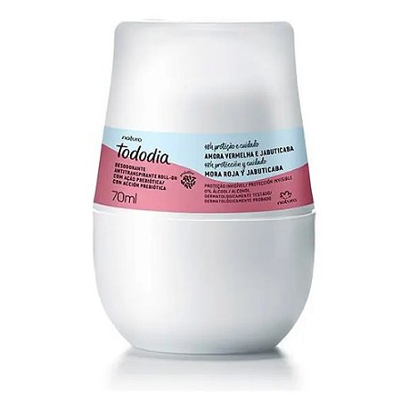NATURA TODO DIA DESODORANTE ROLL-ON 70ML AMORA VERMELHA E JABUTICABA