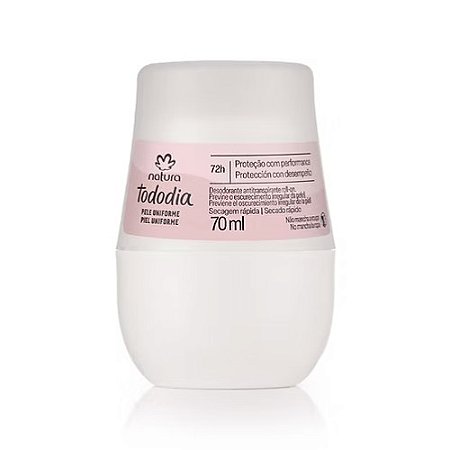 NATURA TODO DIA DESODORANTE ROLL-ON 70ML PELE UNIFORME