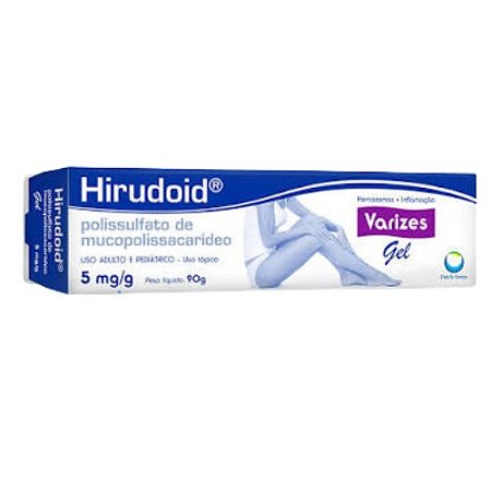 HIRUDOID 500 GEL 5MG/G POLISSULFATO MUCOPOLISSACARIDEO 90G.