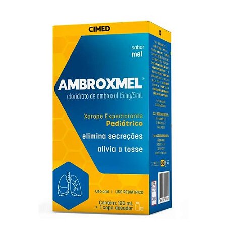 AMBROXMEL 15MG/5ML XAROPE EXPCTORANTE 120ML SB. MEL ( AMBROXOL )