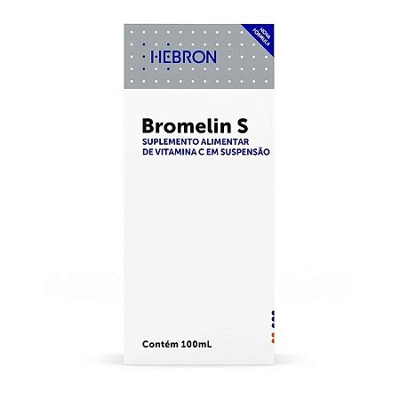 BROMELIN S ANANAS COMOSUS SUPLEMENTO ALIMENTAR XAROPE 100ML SB. ABACAXI