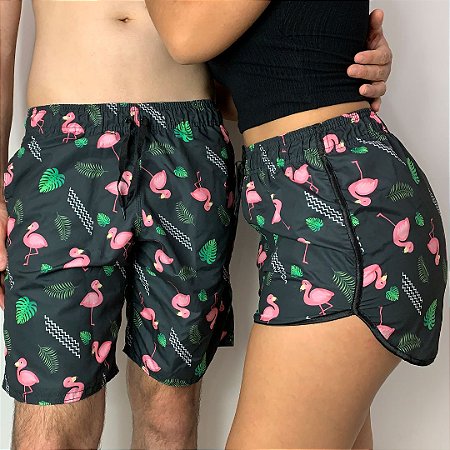 Kit Shorts Mozão Flamingos + Frete Grátis