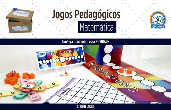 Kit de Jogos Pedagógicos de Matemática Educação Infantil e Fundamental -25  jogos - RecoStore