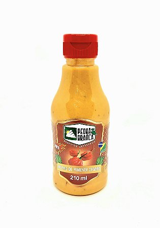 Pimenta Pedra Branca - molho caseiro forte 210ml