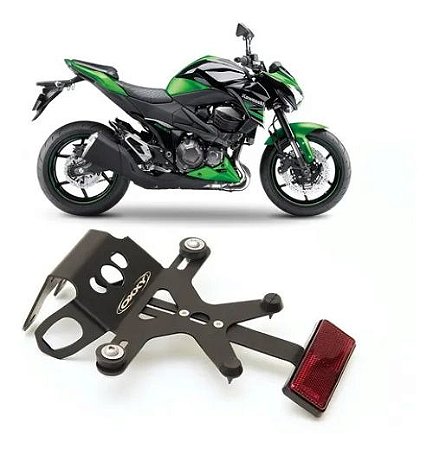 SUP0015 OXXY Eliminador de Rabeta Z800 Kawasaki Suporte Placa