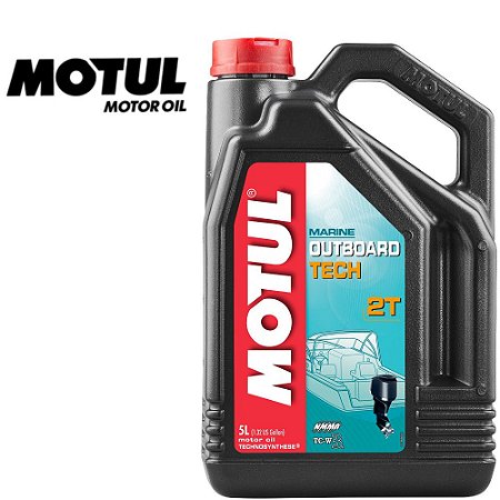 MOTUL OUTBOARD 5 LITROS Óleo Marine Outboard TCW3 2T Motor De Popa Náutico Semissintético