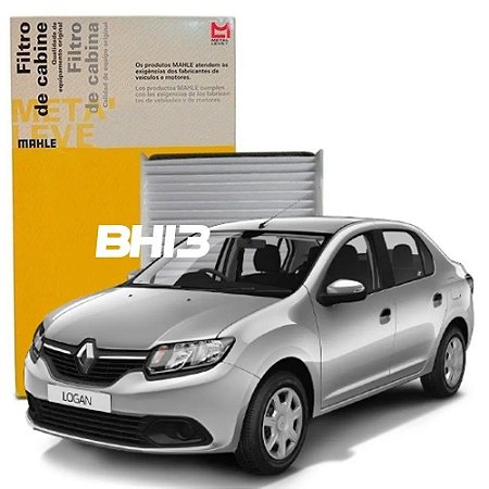 LA665 MAHLE METAL LEVE RENAULT LOGAN Filtro de Cabine e Ar Condicionado Logan Sandero