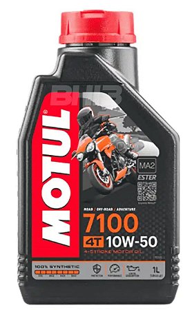 7100 10W50 MOTUL  Óleo de Motor 4T 100% Sintético 1 Litro