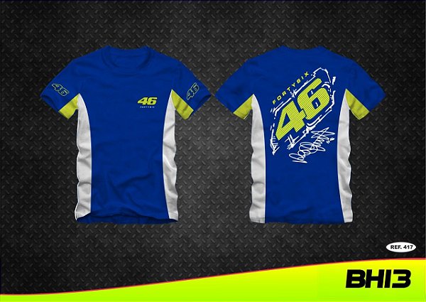 REF.417 - CAMISETA FORTYSIX VALENTINO ROSSI 46