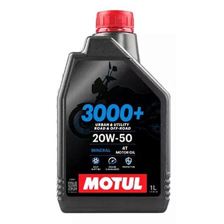 MOTUL 3000 20w50 Mineral 1 Litro