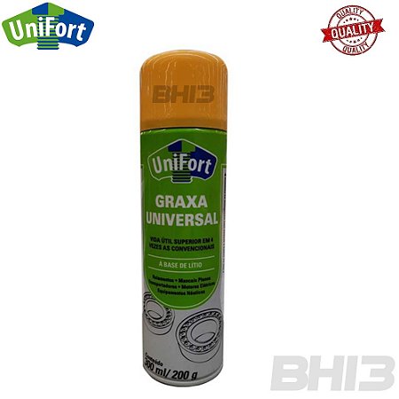 Unifort Graxa Universal Lítio Rolamentos 300ml