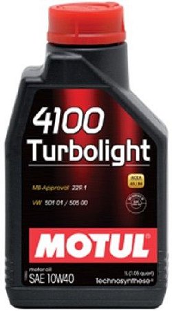 4100 10W40 MOTUL TURBOLIGHT 1 LITRO