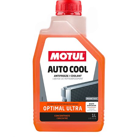 Motul Auto Cool Optimal Ultra Concentrado Liquido de Arrefecimento 1 Litro