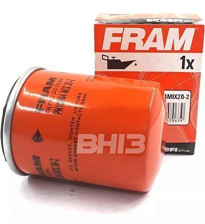 Filtro De Oleo Fram Ph10904 Mix 20-2 Mult Linha Fiat