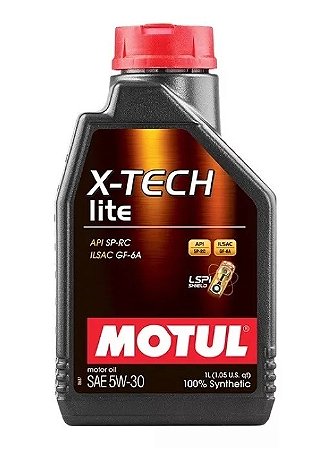 Oleo De Motor Motul X-tech Lite 5w30 100% Sintético