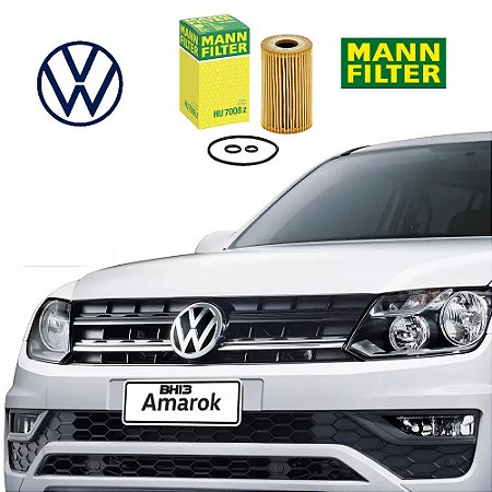 MANN HU7008z Filtro de Óleo VW Amarok 2.0 2010 Em Diante