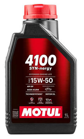 MOTUL 4100 15W50 POWER 1 LITRO