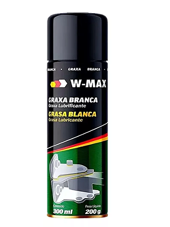 Graxa Branca Wurth Spray Lubrificante Líquido W-max 300ml