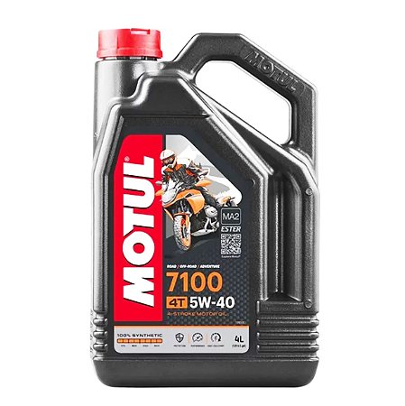 Motul 7100 5w40 4t Óleo Lubrificante Moto Galão com 4 Litros