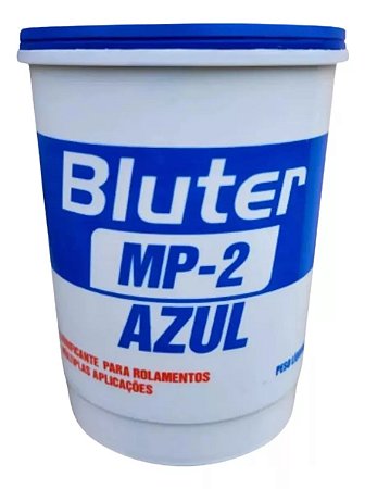 Graxa Azul Mp2 Especial Para Betoneiras Pote 1 Kg Bluter