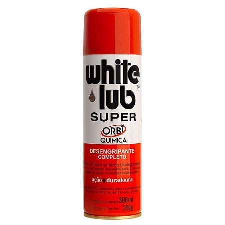 Desengripante Lubrificante Spray 300ml White Lub Super