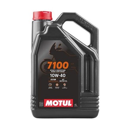 MOTUL 7100 10W40 100% Sintético Óleo Moto 4 Litros