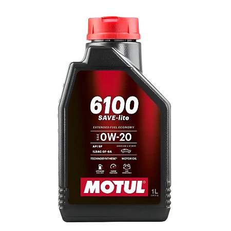 MOTUL 6100 0W20 SAVE-LITE - SINTÉTICO - 1L