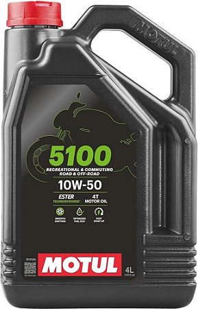 Óleo Motul 5100 10w50 Semissintético Embalagem 4 Litros